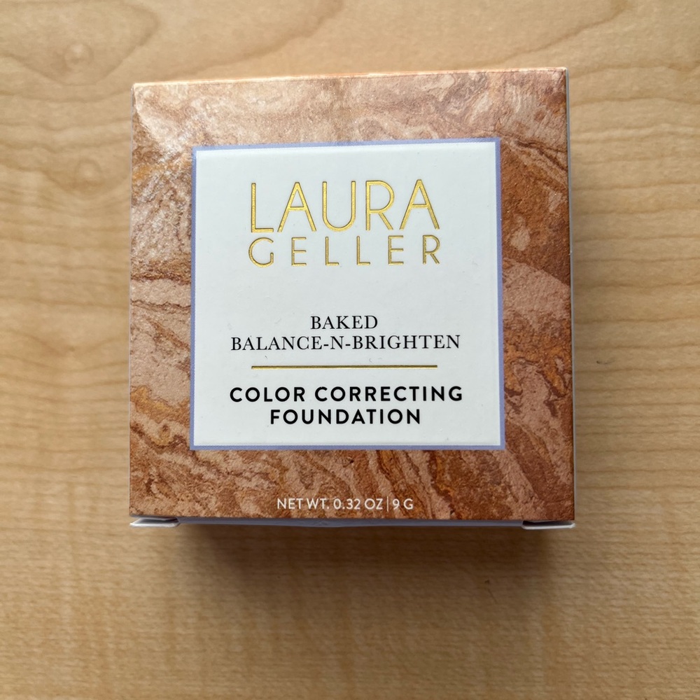Laura Geller Baked Balance-N-Brighten Color Correcting Foundation - Medium NIB